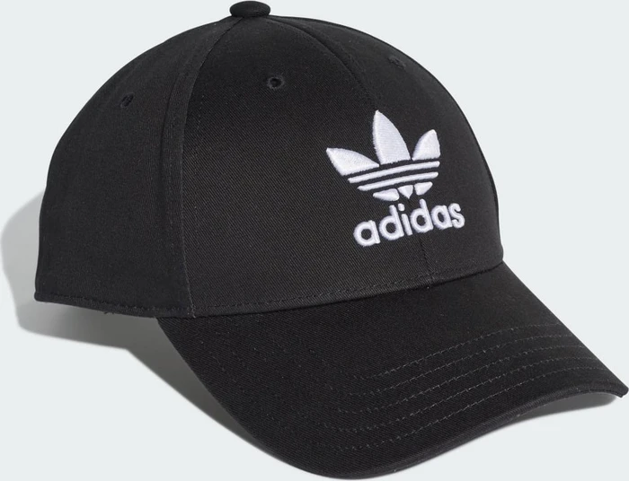 adidas Trefoil Baseball Kappe schwarz/weiß