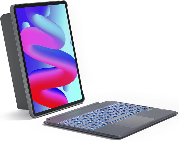 Inateck Abnehmbare Tastatur für iPad Air 6 13"/iPad Pro 12.9", grau, DE