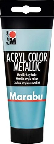 Marabu Acryl Color Acrylfarbe, petrol metallic, 100ml