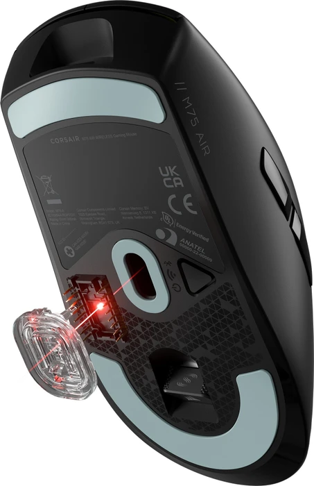 Corsair M75 AIR Ultra-Lightweight Wireless Gaming Mouse, schwarz, USB/Bluetooth