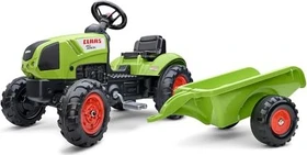 Falk-Toys Claas Traktor mit Anhänger