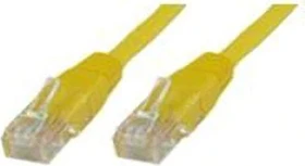 MicroConnect Patchkabel, Cat5e, U/UTP, RJ-45/RJ-45, 5m, gelb