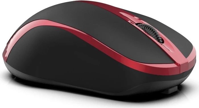 Inca IWM-221RSK Wireless Mouse schwarz/rot, USB