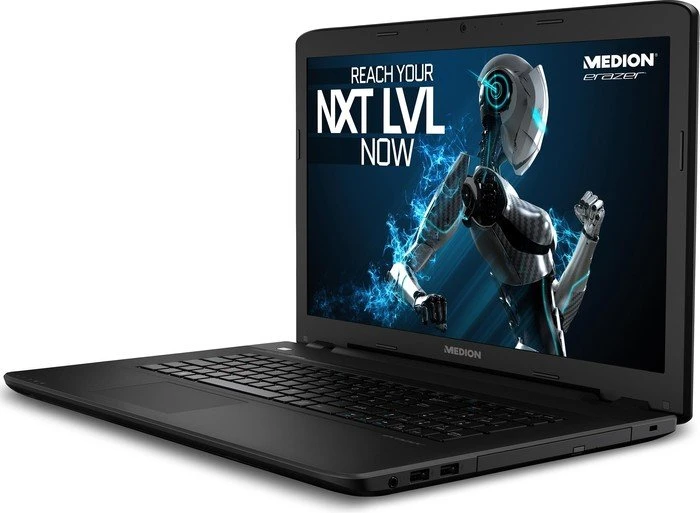 Medion Erazer P7643, Core i5-6200U, 16GB RAM, 256GB SSD, 1TB HDD, GeForce GTX 950M, DE