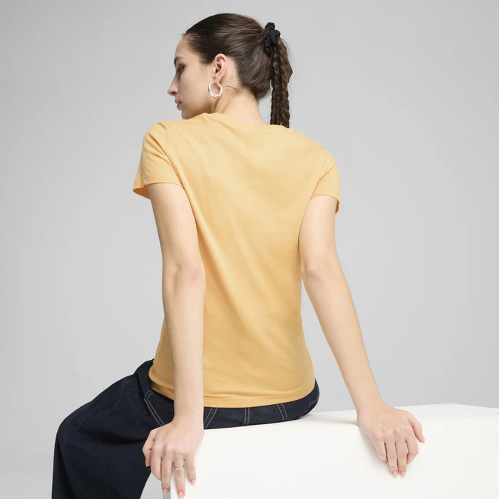 Puma ESS No. 1 Logo T-Shirt kurzarm almost apricot