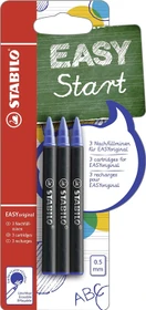 STABILO EASYoriginal Tintenroller-Patrone blau, 3er-Pack