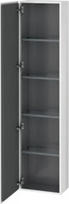 Duravit L-Cube Hochschrank 400 x 243 x 1760 mm eiche marmoriert matt