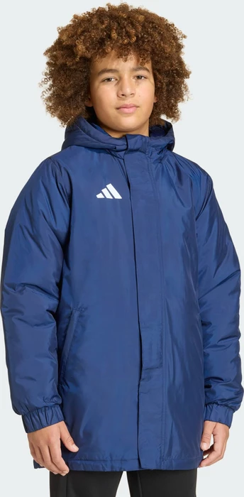 adidas Entrada 26 Stadium Jacke team navy blue 2/white (Junior) (JZ6667) – Bild 3 von 8