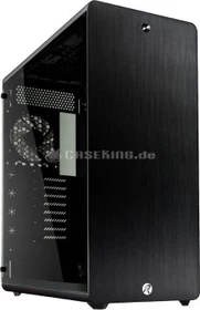 Raijintek Asterion Classic, schwarz, Glasfenster