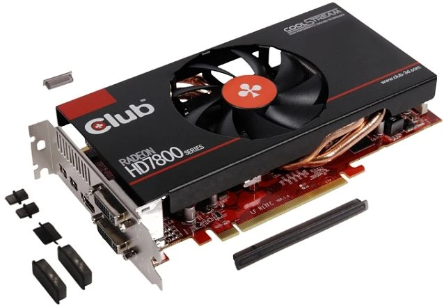 Club 3D Radeon HD 7870 GHz Edition royalQueen, 2GB GDDR5, 2x DVI, HDMI, 2x mDP