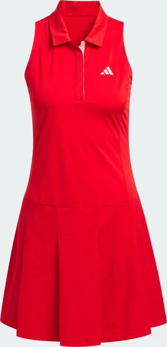 adidas Women's Ultimate365 Tour Pleated Kleid better scarlet (Damen)