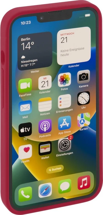Hama Cover MagCase Finest Feel Pro für Apple iPhone 14 rot