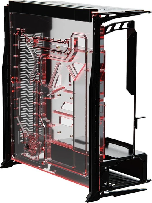 Singularity Computers Spectre [3.0], schwarz, Acrylfenster
