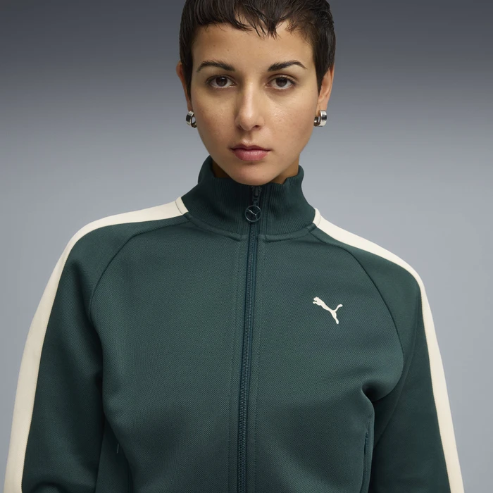 Puma T7 Always On Trainingsjacke green terrain (Damen)