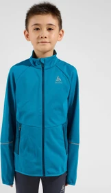 Odlo Brensholmen Funktionsjacke saxony blue/deep dive (Junior)