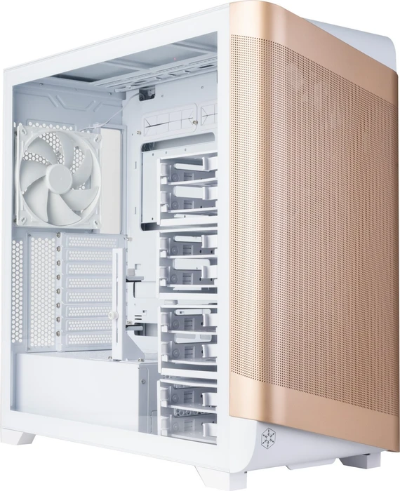 SilverStone Seta A2 Rose Gold, Glasfenster