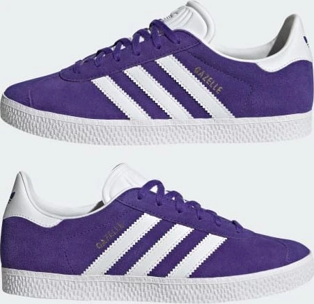 adidas Gazelle energy ink/cloud white/gold metallic (Junior)