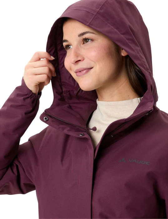Vaude Cyclist Padded II Funktionsmantel cassis (Damen)