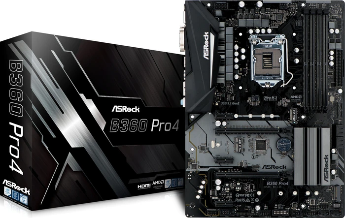 ASRock B360 Pro4 (Intel 1151 v2)