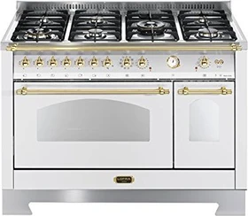 Lofra DOLCEVITA 120 RBPD126MFT+E/2AEO Doppel-Elektroherd mit Gas-Kochfeld messing finish