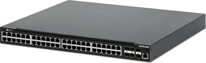 Intellinet Rackmount Gigabit Managed Switch, 48x RJ-45, 6x SFP+, 850W PoE+