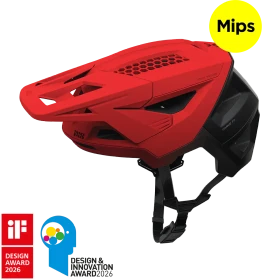 iXS Carve 1.0 MIPS Helm rot/schwarz