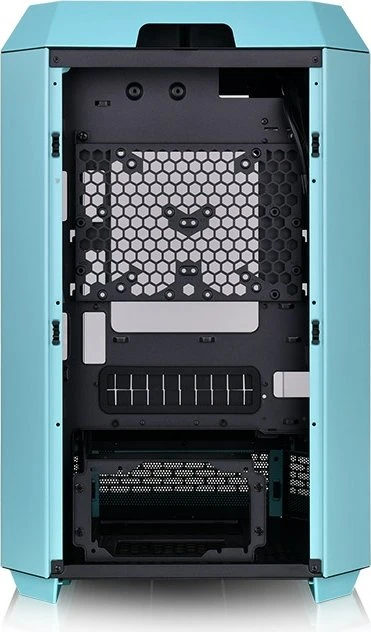 Thermaltake The Tower 300 Turquoise, türkis, Glasfenster
