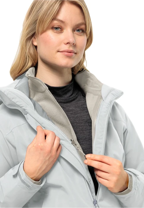 Jack Wolfskin Moonrise FZ Funktionsjacke seal (Damen)