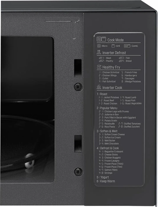 LG MH6565CPB Mikrowelle mit Grill
