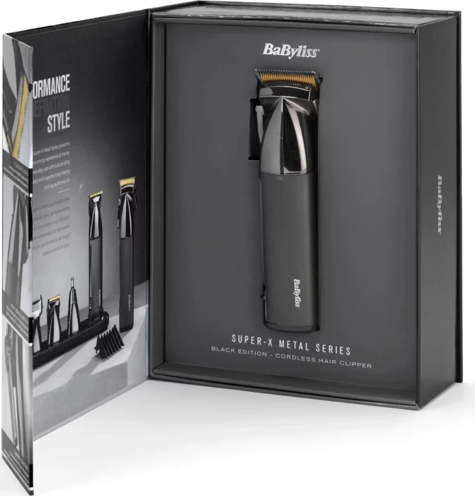 BaByliss E991E Super-X Metal Special Black Edition Haarschneider