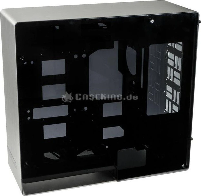 In Win 909 silber, Glasfenster