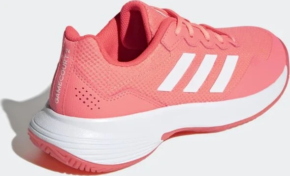 adidas Gamecourt 2.0 acid red/cloud white/turbo (Damen)