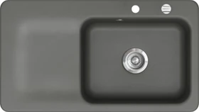 systemceram Juna 90 Einbau Becken rechts lava