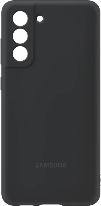 Samsung Silicone Cover für Galaxy S21 FE Graphite