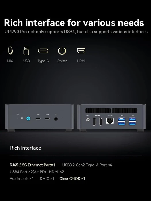 Minisforum UM790 Pro