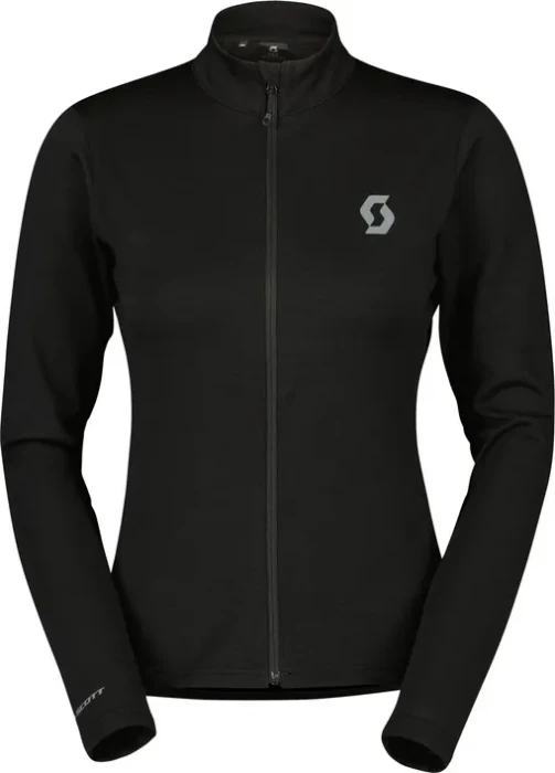 Scott Gravel Warm Merino Trikot langarm schwarz (Damen)