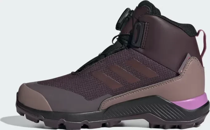 adidas Terrex Winter Mid BOA Rain.RDY shadow maroon/wonder red/pulse lilac (Junior)