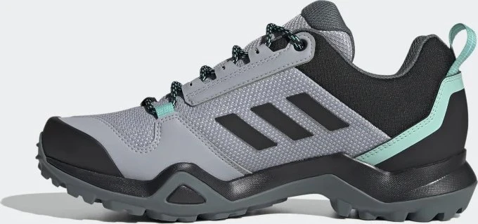adidas Terrex AX3 GTX halo silver/core black/acid mint (Damen)