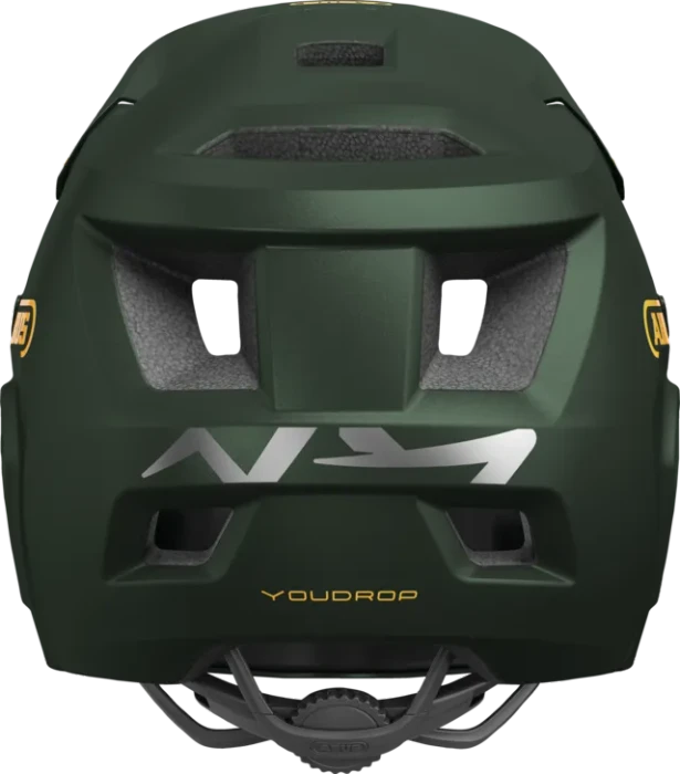 ABUS Youdrop Fullface-Kinderhelm moss green
