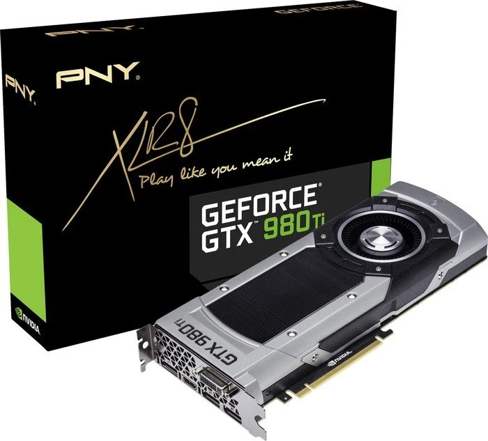 PNY GeForce GTX 980 Ti, 6GB GDDR5, DVI, HDMI, 3x DP