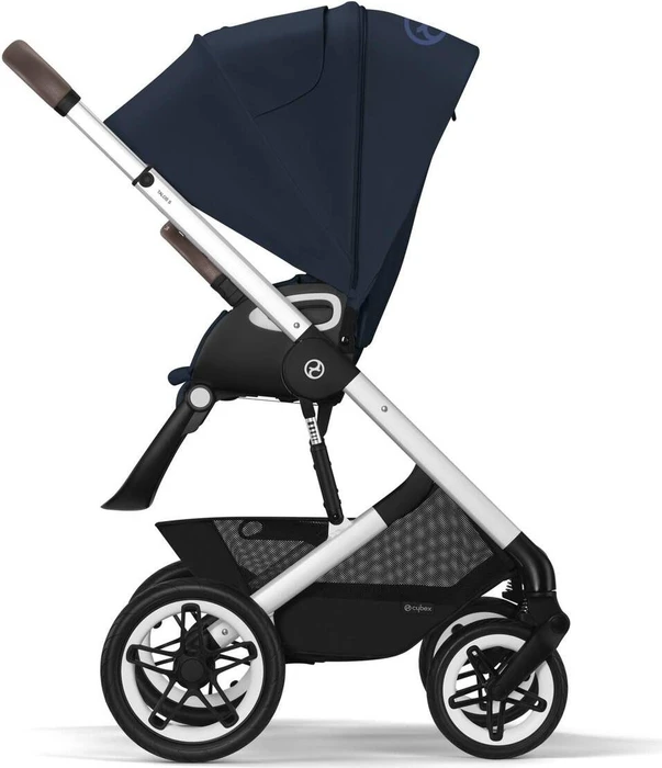 Cybex Talos S Lux Silver Frame ocean blue