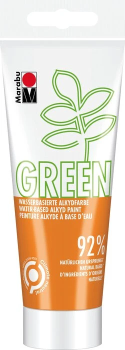 Marabu Green Alkydfarbe, orange, 100ml