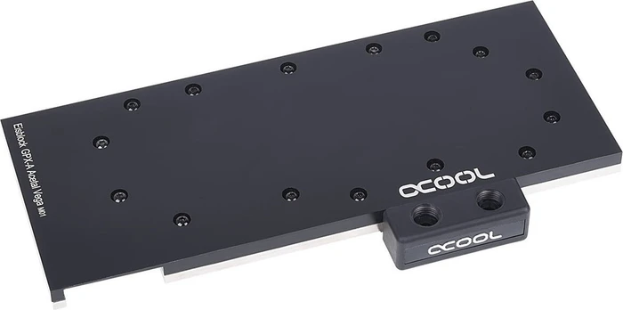 Alphacool Eisblock GPX-A Acetal AMD RX Vega M01 mit Backplate, schwarz