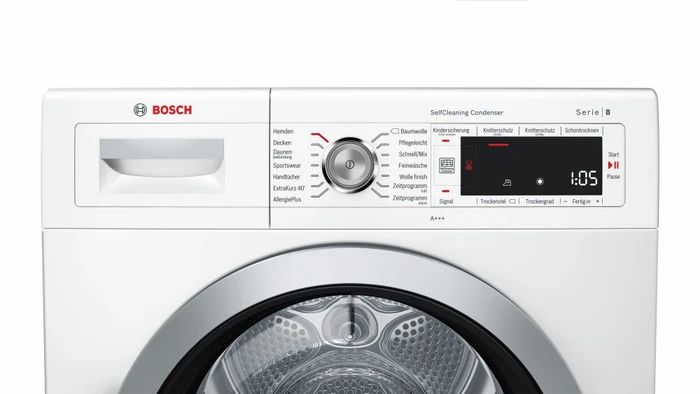 Bosch Serie 8 WTW875W0 Wärmepumpentrockner