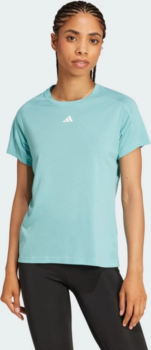 adidas Aeroready Train Essentials Minimal Branding Funktionsshirt kurzarm mint ton (Damen)