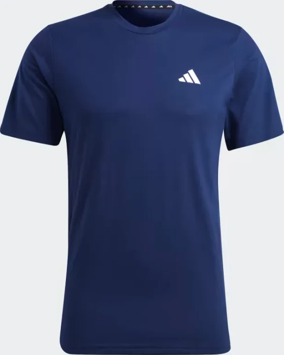 adidas Train Essentials Feelready Laufshirt kurzarm dark blue/white (Herren)