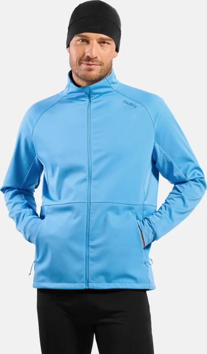 Odlo Essentials Warm Skijacke azure blue (Herren)