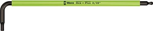 Wera 950 SPKL Multicolour BlackLaser Innensechskant Winkelschlüssel zöllig, 3/32"x112mm