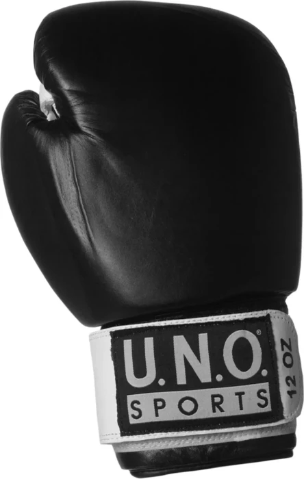 U.N.O. Fitness Black Pro Boxhandschuhe