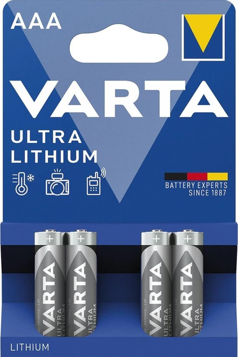 Varta Lithium Micro AAA, 4er-Pack